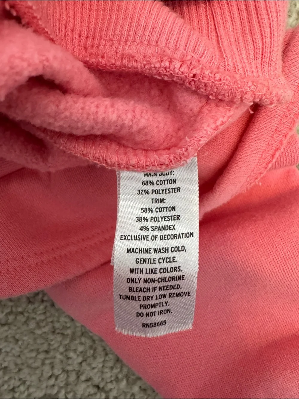 Tucker + Tate Pink Baby Sweatshirt and joggers